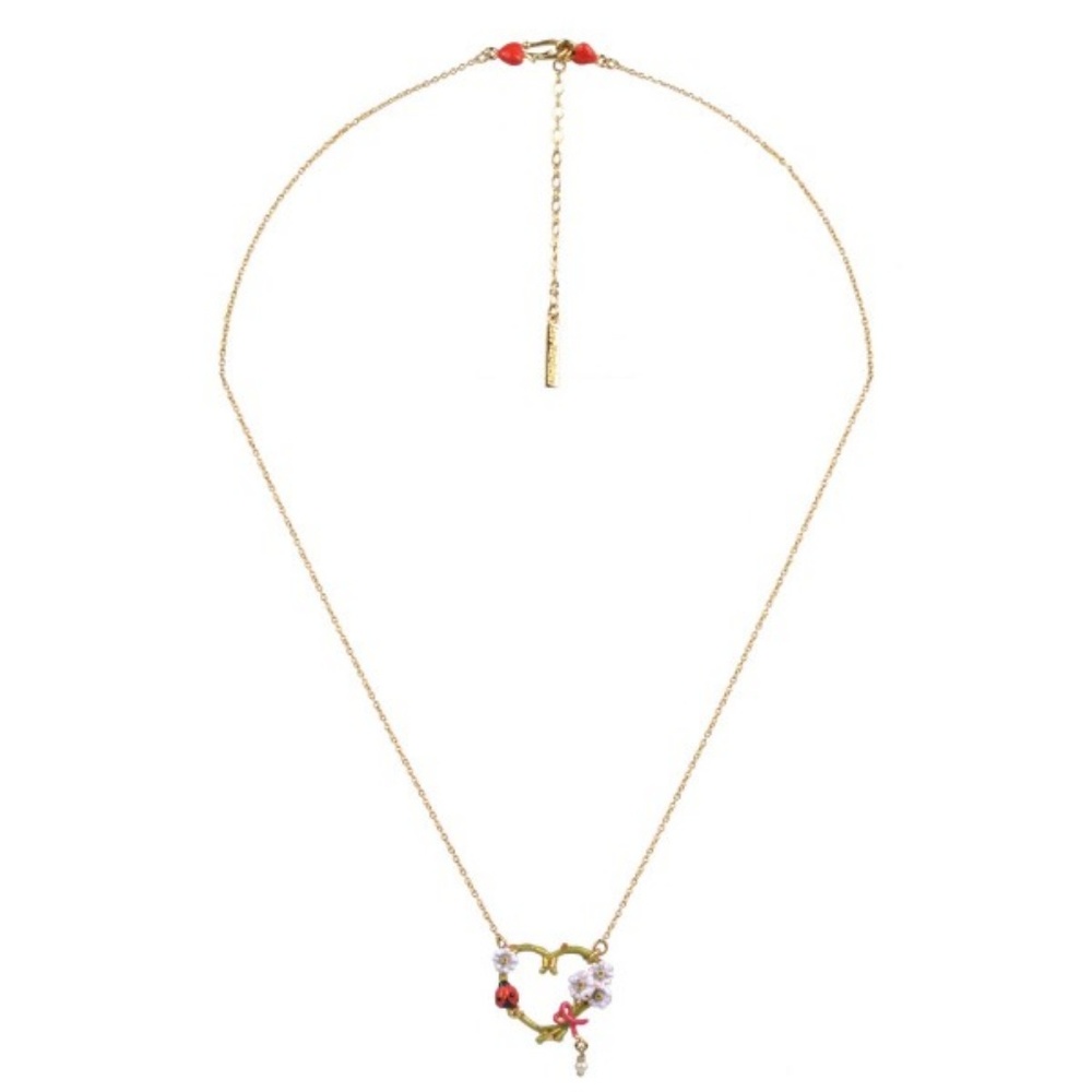 Les Nereides Gold Jewelry Heart Necklace **SOLD** - Picture 6 of 8